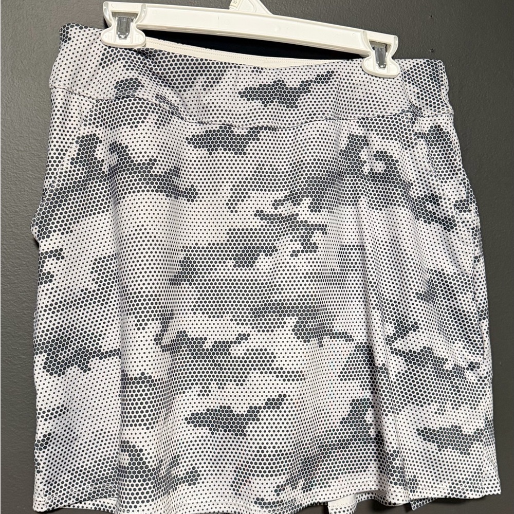 Gray Camo Tennis Skirt